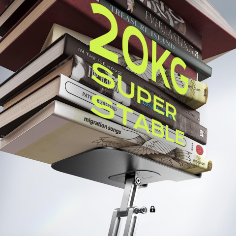 Accesorii GSM - Suport pliabil pentru tabletă Lisen cu rotire la 360°
