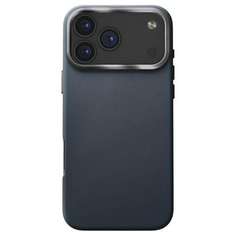 Husă iPhone 17 Pro Max UNIQ Lyden Leatherette – Steel Teal [1]