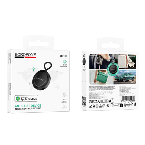 Accesorii GSM - Tracker Bluetooth Borofone compatibil Apple Find My