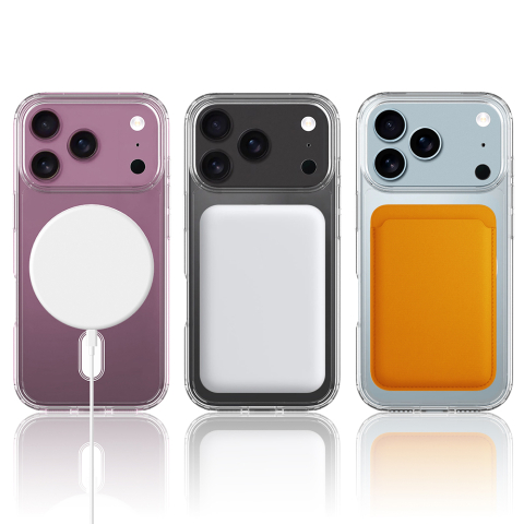 Husa Techsuit MagSafe Pro iPhone 18 Pro iPhone 17 Pro Transparenta [2]