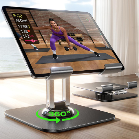 Suport pliabil pentru tabletă Lisen cu rotire la 360° [1]