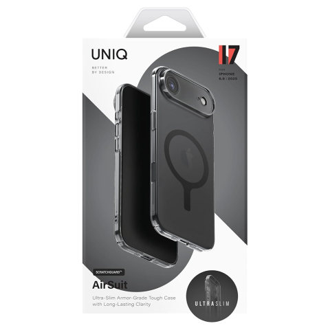 Husă UNIQ AirSuit MagClick iPhone 17 Pro, Negru [6]