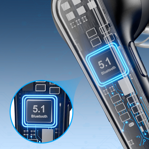 Cască Bluetooth Techsuit Voicera CB3, Hands-Free, ENC [3]