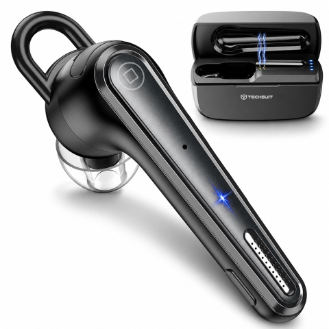Cască Bluetooth Techsuit Voicera CB3, Hands-Free, ENC [4]