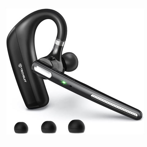 Cască Bluetooth Techsuit PowerTalks G6, ENC, 100 ore apeluri [1]