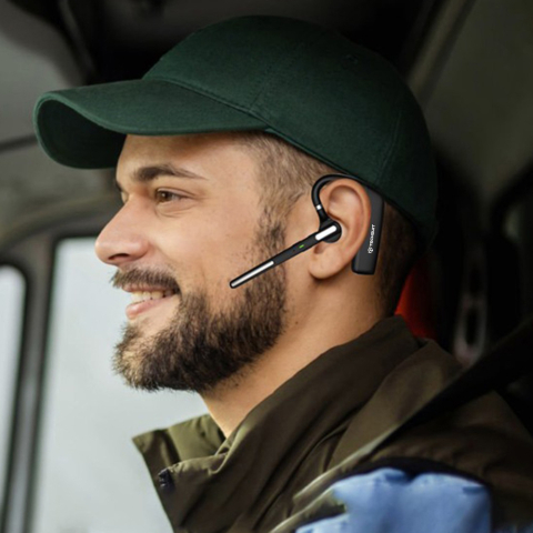 Cască Bluetooth Techsuit PowerTalks G6, ENC, 100 ore apeluri [6]