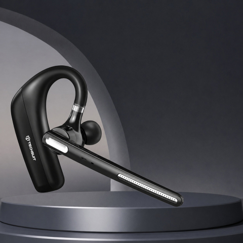 Cască Bluetooth Techsuit PowerTalks G6, ENC, 100 ore apeluri [2]