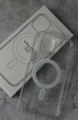 Produse in stoc - Husă MagSafe clear compatibila