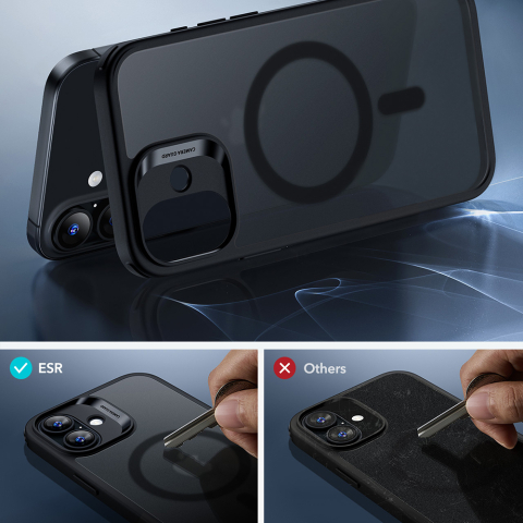 Husa ESR Classic Hybrid HaloLock iPhone 17 Frosted Black [6]