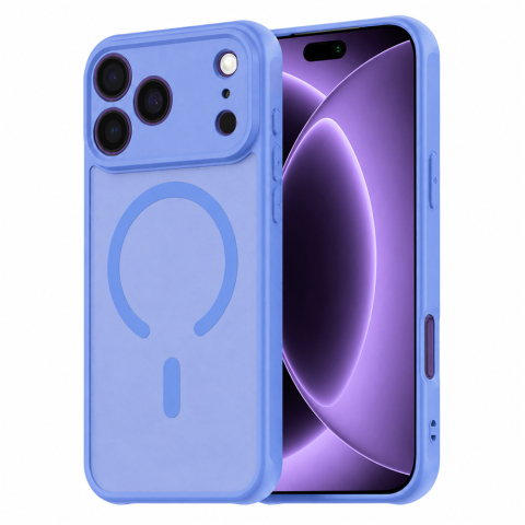 Husă HaloFrost II MagSafe iPhone 18 Pro/17 Pro , Sky Blue [3]