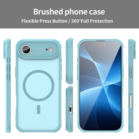 Accesorii GSM - Husa Techsuit HaloFrost II MagSafe iPhone 17 Air Mint Green
