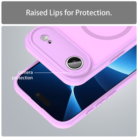 Husa Techsuit HaloFrost II MagSafe iPhone 17 Air Pink [4]