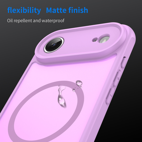 Husa Techsuit HaloFrost II MagSafe iPhone 17 Air Pink [1]