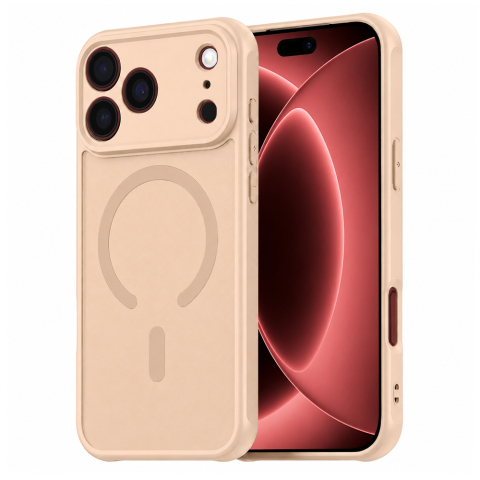 Husă HaloFrost II MagSafe iPhone 18 Pro Max/ 17 Pro Max, Gold [2]