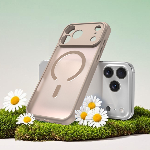Husă HaloFrost II MagSafe iPhone 18 Pro Max/ 17 Pro Max, Gold [1]