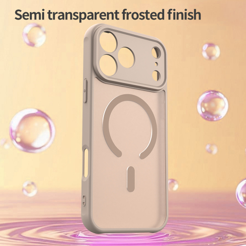 Husă HaloFrost II MagSafe iPhone 18 Pro Max/ 17 Pro Max, Gold [4]