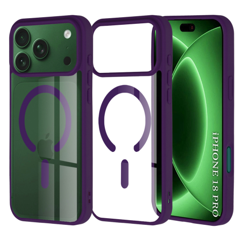 Husa Techsuit MagSafe Pro iPhone 18 Pro iPhone 17 Pro Purple [2]