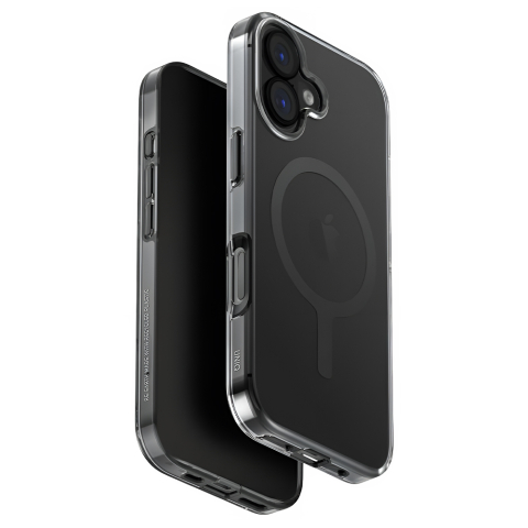 Husă UNIQ Clario MagClick iPhone 17, AirMax, Fumuriu [2]