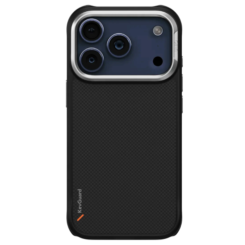 Husă UNIQ Keva Aramid iPhone 17 Pro, MagClick™, Negru [4]
