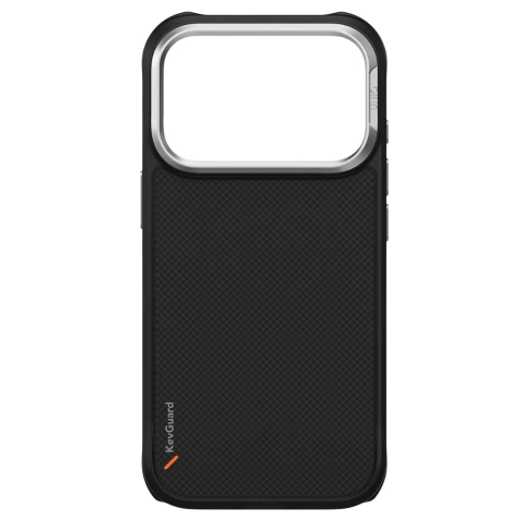 Husă UNIQ Keva Aramid iPhone 17 Pro, MagClick™, Negru [5]