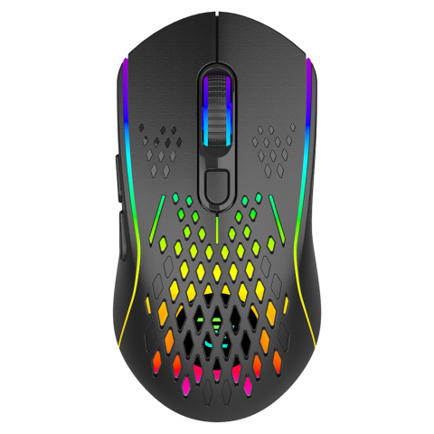 Accesorii GSM - Mouse gaming Proove Buzz Wireless și USB, 4800 DPI, Negru