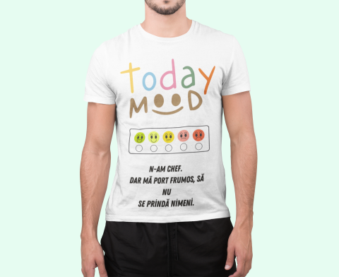 Produse in stoc - Tricou Gildan Premium — alb, unisex M — print DTF