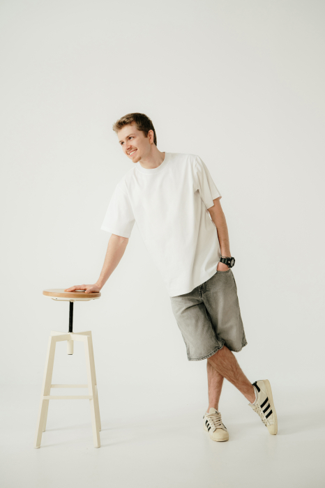 Tricou mmps® THE BLANK - Super White [2]