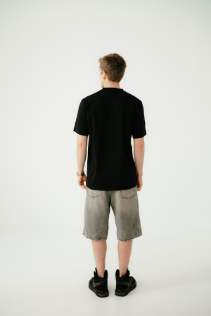 Tricou mmps® THE BLANK - Deep Black [2]