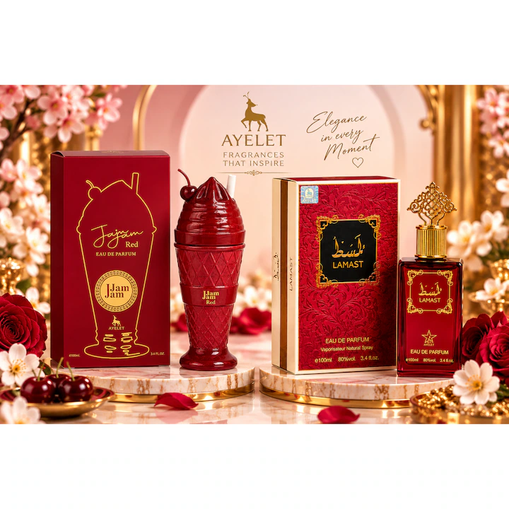 Parfumuri - Set 2 Parfumuri Ayelet – Jam Jam Red si Lamast, Eau de Parfum, 2 x 100 ml