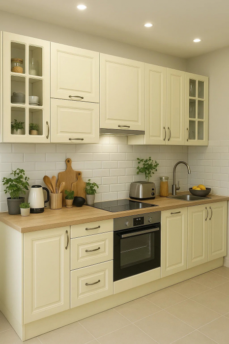 Bucatarie Lola 2.8 MDF Crem [3]