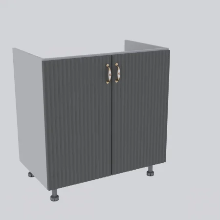 Bucatarie Opera MDF 2.6m Gri Cenusiu [9]