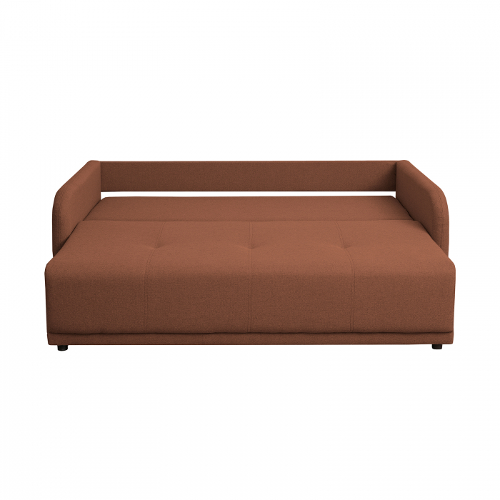 Canapea extensibila BER210S, 3 locuri, cu arcuri si lada depozitare, 210x110x90 cm - ExpoMob [4]