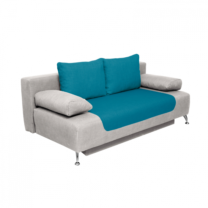 Canapea extensibila DAR195, 3 locuri, cu arcuri si lada depozitare, 195x98x74 cm - ExpoMob [2]