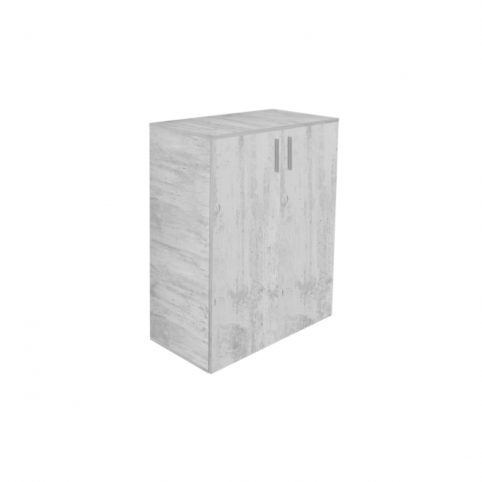 Pantofar ALMA, 2 usi, 4 rafturi, sonoma deschis, 80x40x103 cm - ExpoMob [2]