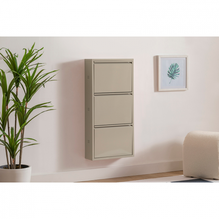 Pantofar TRIPLE, cu 3 rafturi, 55x15x100 cm - ExpoMob [5]