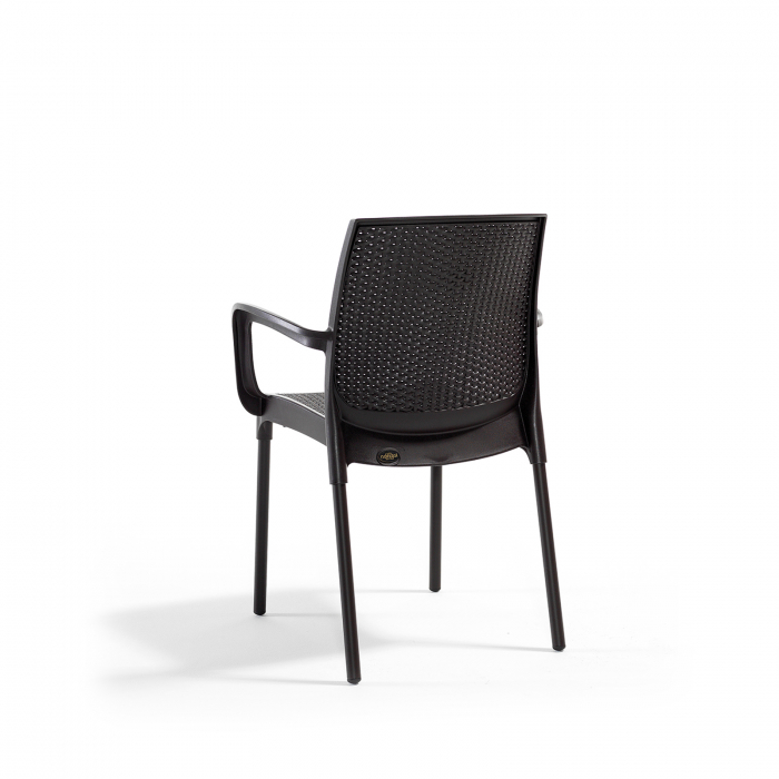 Scaun de gradina SUNSET, model ratan, 57x57x84 cm - Expomob [4]