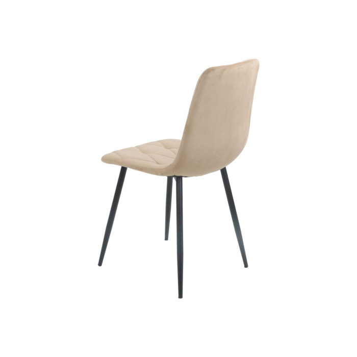 Scaun living tapitat SAVIER, bej, 44x55x87.5 cm [4]