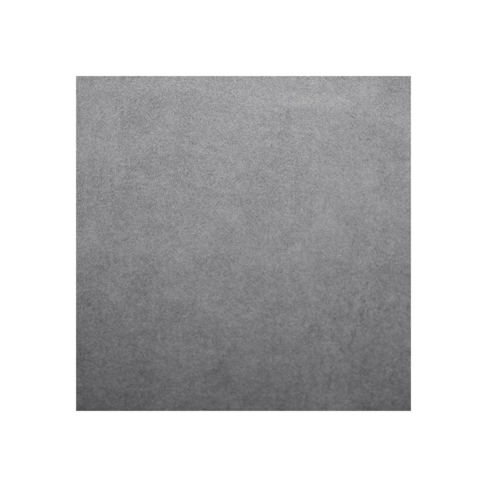 Set 2 scaune living TEO, picioare lemn alb, stofa z gri deschis, 46x60x98 cm [6]
