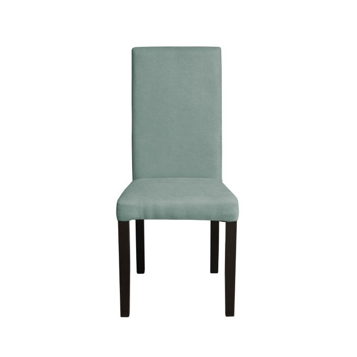 Set 2 scaune living TEO, picioare lemn wenge, stofa mint, 46x60x98 cm [2]