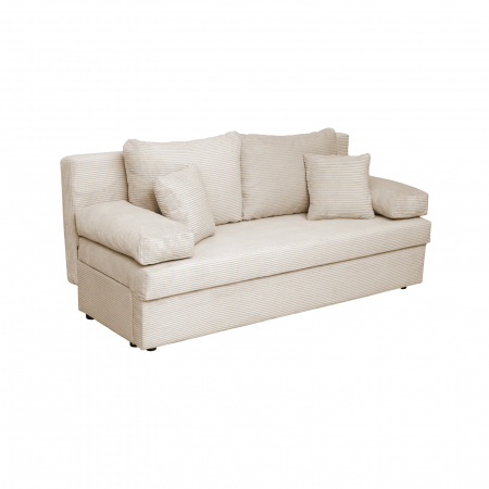 Canapea extensibila ANA185 LUX, 3 locuri, cu lada depozitare, 185x82x80 cm - ExpoMob [1]