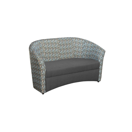Canapea fixa CAF145 PRINT, 2 locuri, 140x65x78 cm - ExpoMob [1]