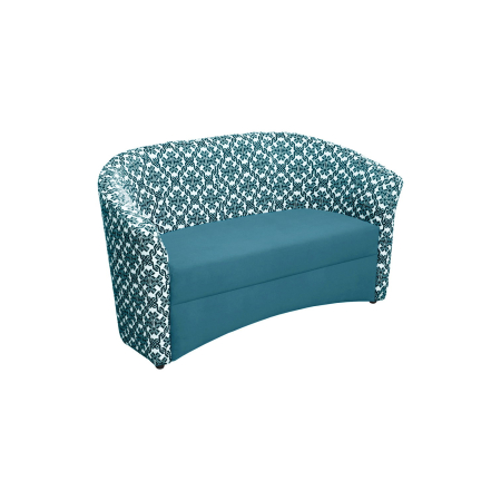 Canapea fixa CAF145 PRINT, 2 locuri, 140x65x78 cm - ExpoMob [1]