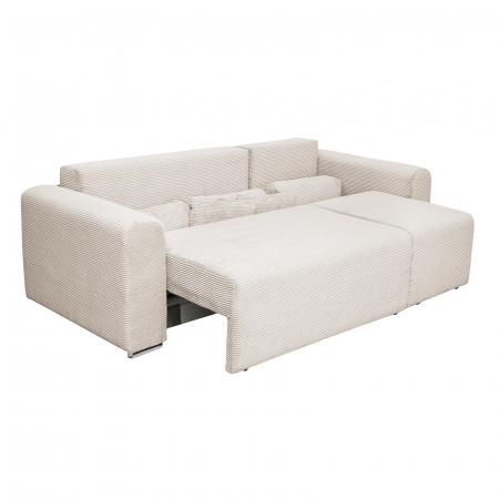 Coltar/Canapea extensibil BEG240, cu arcuri si lada depozitare, colt interschimbabil, 240x153x80 cm - ExpoMob [4]