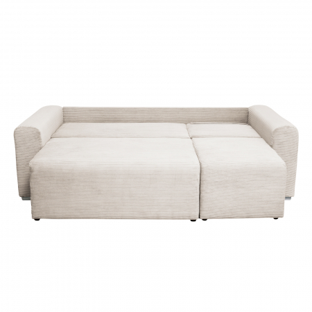 Coltar/Canapea extensibil BEG240, cu arcuri si lada depozitare, colt interschimbabil, 240x153x80 cm - ExpoMob [5]