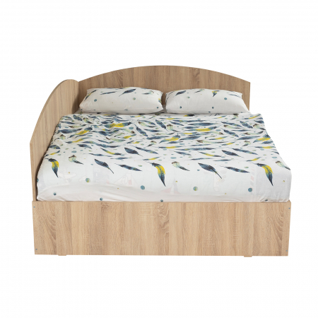 Pat Colt Alma 160x200 cm, cu 2 sertare laterale pe role - ExpoMob [1]