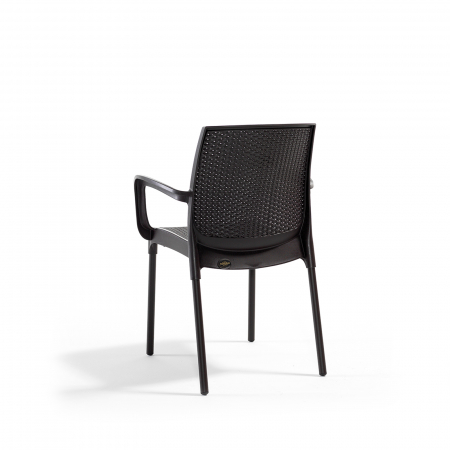 Scaun de gradina SUNSET, model ratan, 57x57x84 cm - Expomob [3]