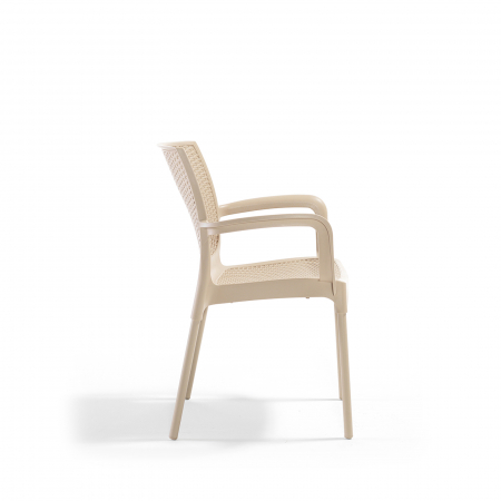 Scaun de gradina SUNSET, model ratan, 57x57x84 cm - Expomob [2]