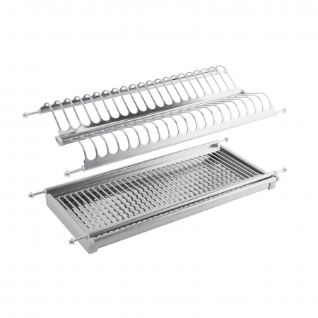Amenajari Interioare - Scurgator inox + tavita, pentru corp de 80 cm - Expomob