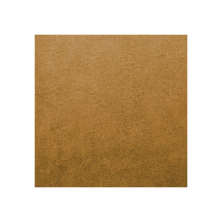 Set 2 scaune living TEO, picioare lemn alb, stofa z mustar, 46x60x98 cm [5]