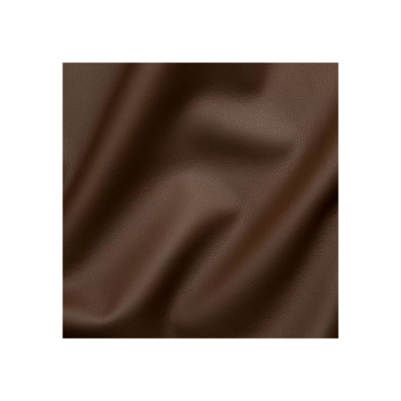 Set 2 scaune living TEO, picioare lemn wenge, piele ecologica maro deschis, 46x60x98 cm [5]